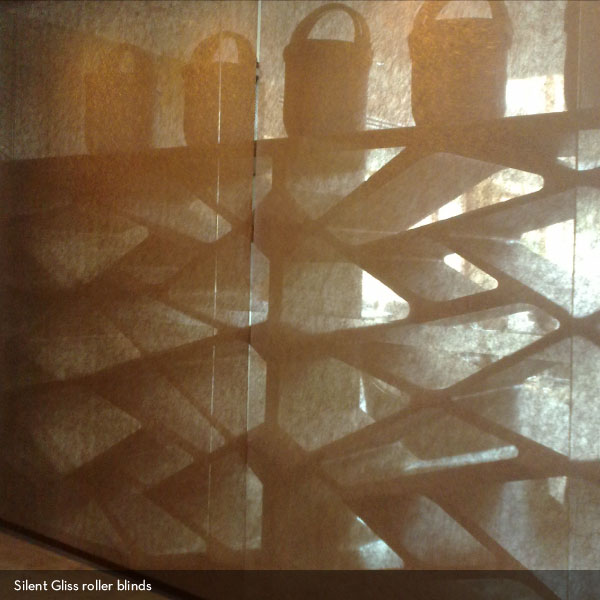 Silent Gliss roller blinds